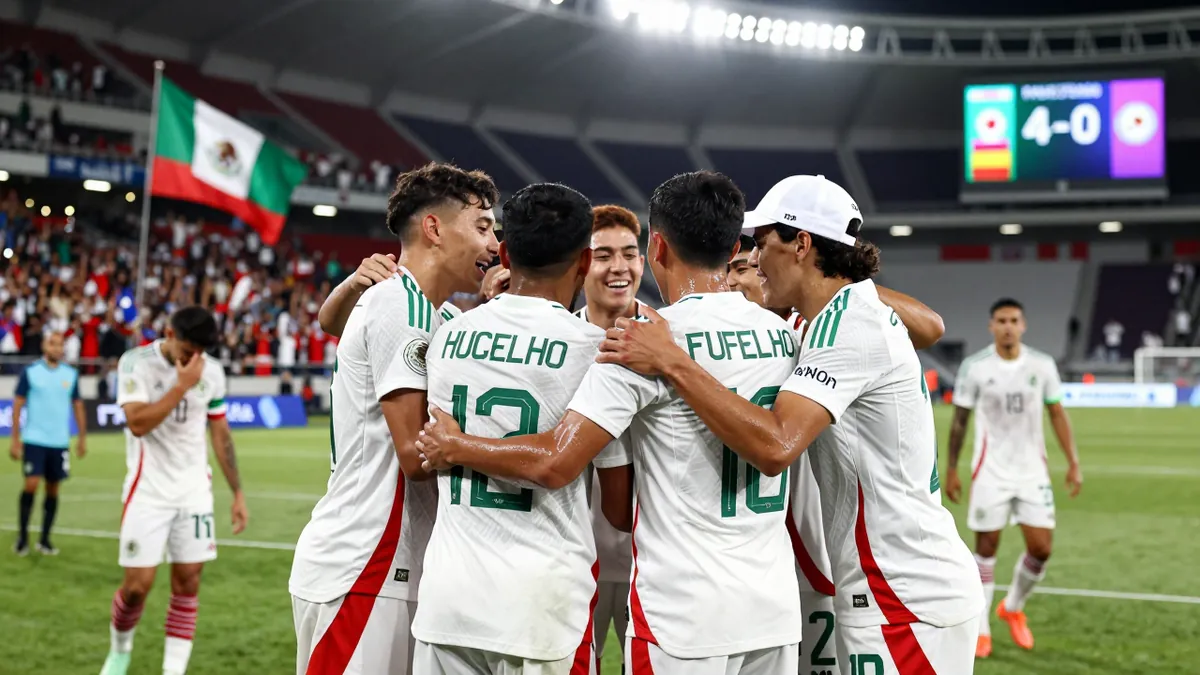 Tri Sub-20 destrozó a Panamá y clasificó al Mundial en 2027